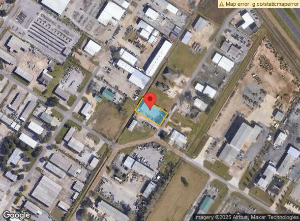  120 Park Center Dr, Broussard, LA Parcel Map