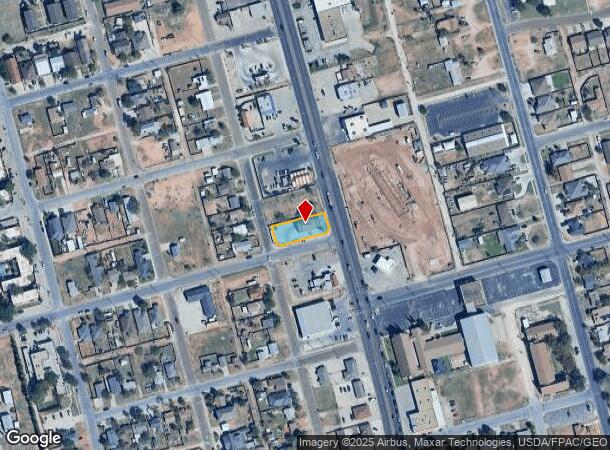  1901 N Big Spring St, Midland, TX Parcel Map