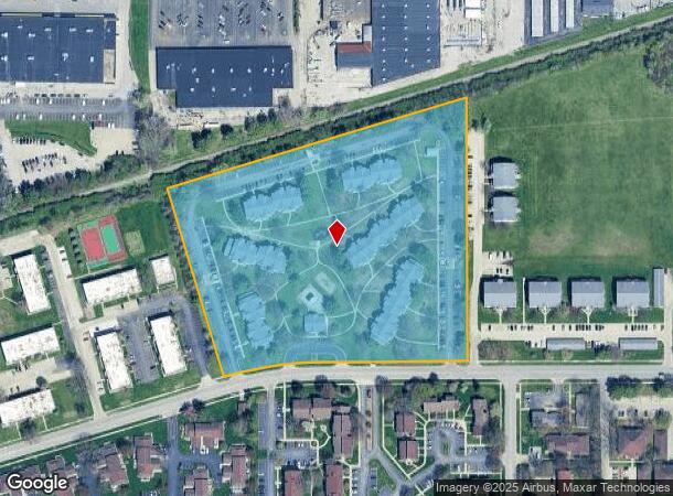  1665 Seven Pines Rd, Springfield, IL Parcel Map