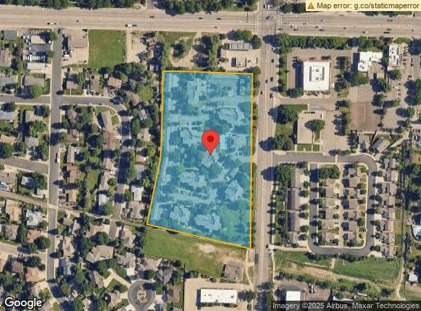  1391 N Wilson Ave, Loveland, CO Parcel Map