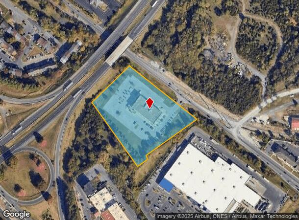 1515 Country Club Rd, Harrisonburg, VA Parcel Map