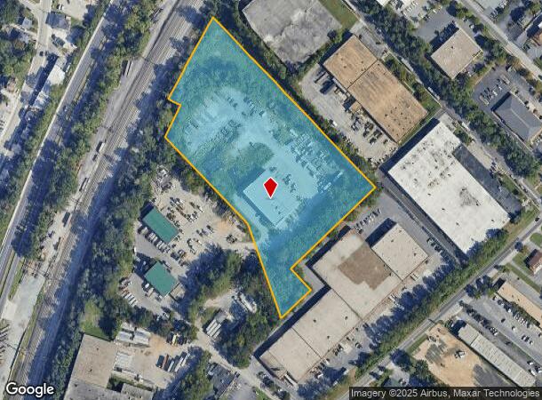 1405 Benson Ct, Halethorpe, MD Parcel Map