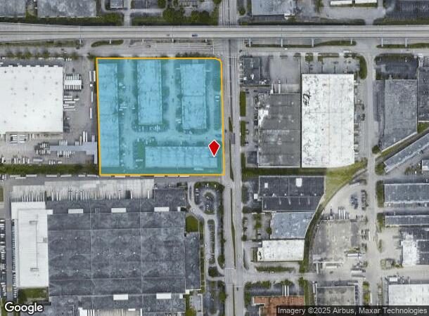  7200 Nw 25Th St, Miami, FL Parcel Map