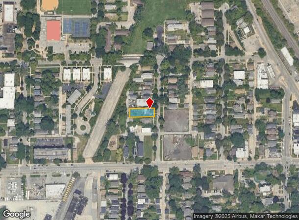 1924 Jackson Ave, Evanston, IL Parcel Map