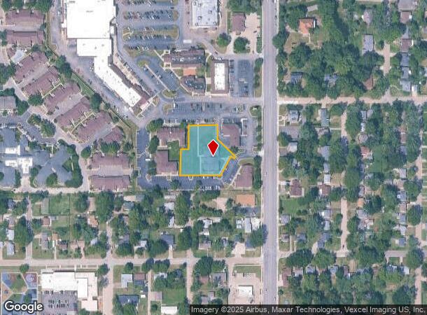 1111 Sw Gage Blvd, Topeka, KS Parcel Map