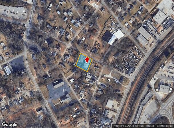 10 Mimosa St, Gainesville, GA Parcel Map