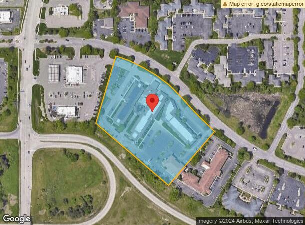  2209 University Park Dr, Okemos, MI Parcel Map