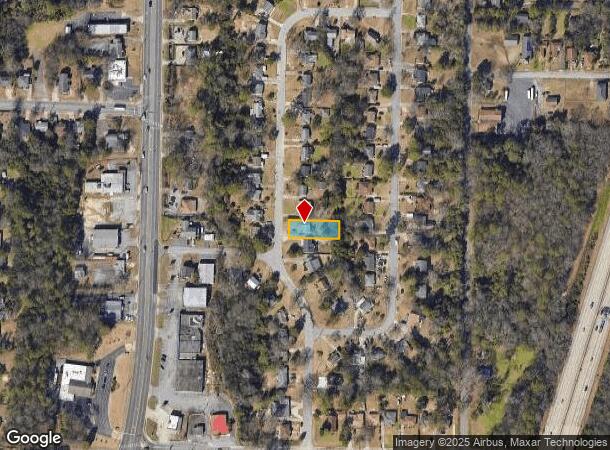 3192 Brownell Ave, Macon, GA Parcel Map