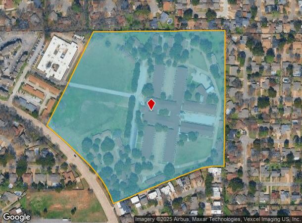 2601 W Randol Mill Rd, Arlington, TX Parcel Map
