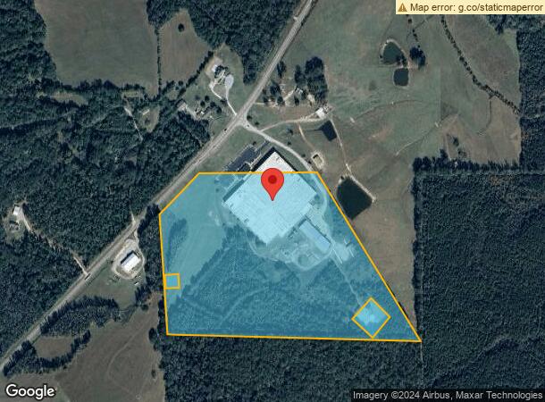  1700 Central Plank Rd, Wetumpka, AL Parcel Map