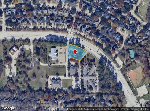  3401 Cross Timbers Rd, Flower Mound, TX Parcel Map