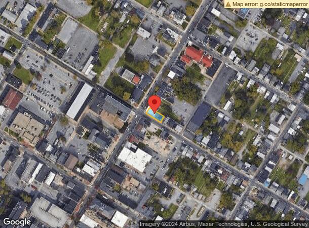  202 N Potomac St, Hagerstown, MD Parcel Map