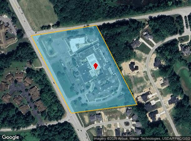  800 N Aurora Rd, Aurora, OH Parcel Map