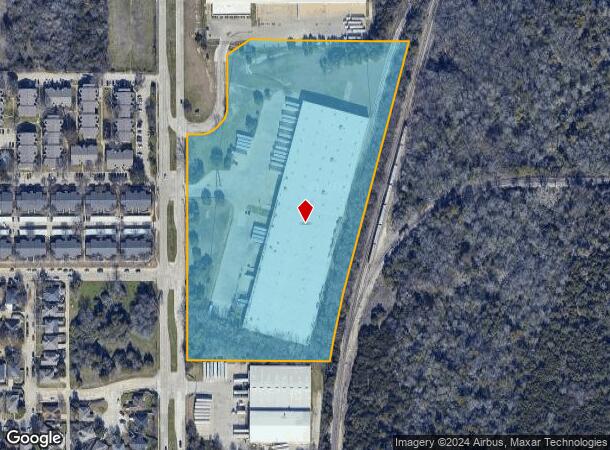  4884 Duncanville Rd, Dallas, TX Parcel Map