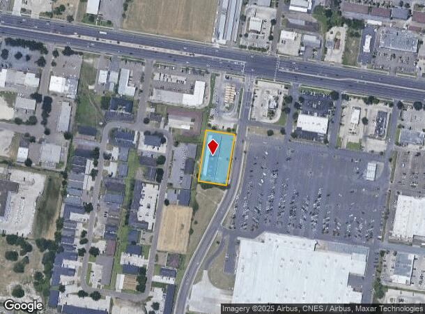  1726 W University Dr, Edinburg, TX Parcel Map