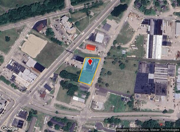  530 Clark St, Middletown, OH Parcel Map