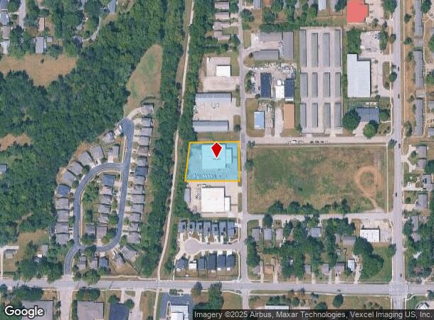  1801 Bullene Ave, Lawrence, KS Parcel Map