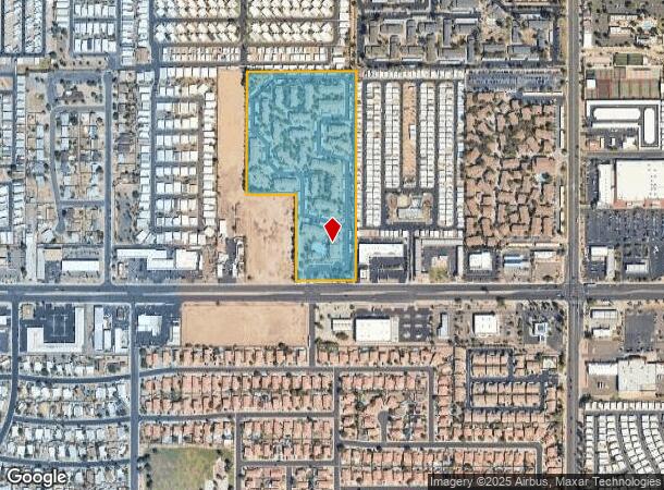  4150 E Main St, Mesa, AZ Parcel Map