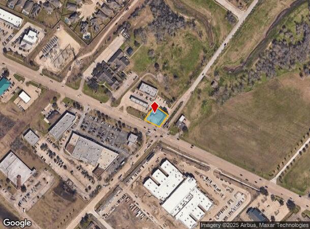 2517 Broadway St, Pearland, TX Parcel Map