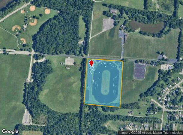  201 Joe Nuxhall Way, Fairfield, OH Parcel Map