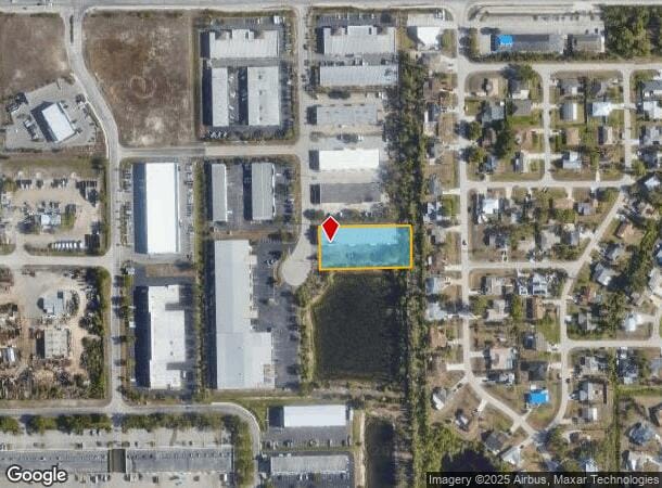 17061 Alico Commerce Ct, Fort Myers, FL Parcel Map