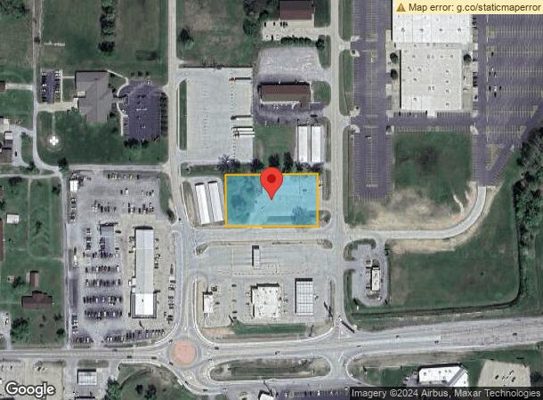  905 Factory Outlet Blvd, West Frankfort, IL Parcel Map