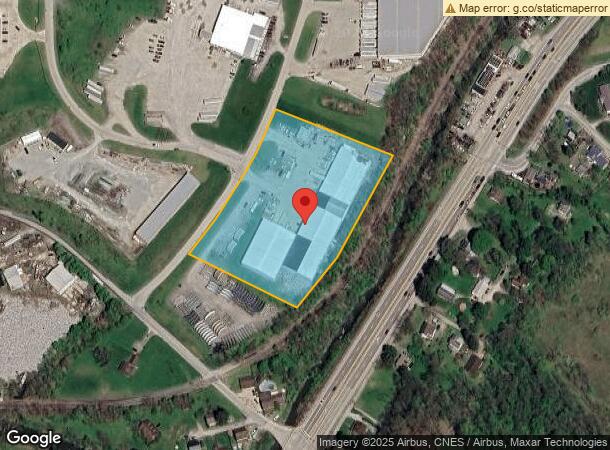  2241 Industrial Dr, Connellsville, PA Parcel Map