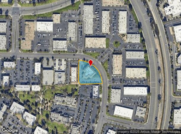 17802 Sky Park Cir, Irvine, CA Parcel Map