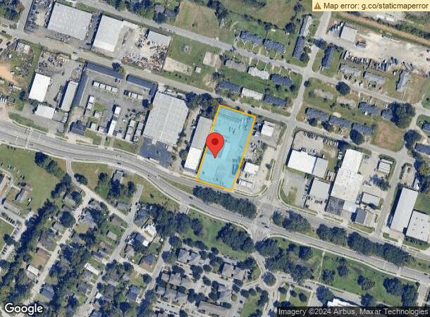  1460 W Bay St, Savannah, GA Parcel Map