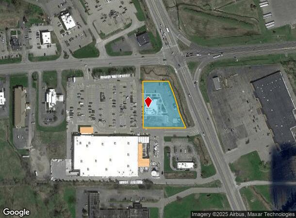 3877 Bennett Rd, Dunkirk, NY Parcel Map