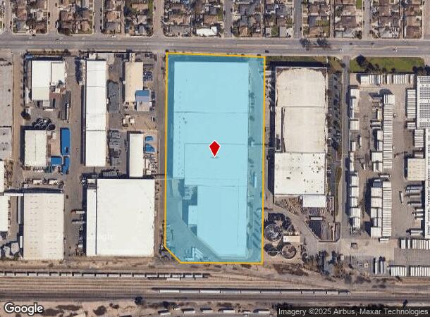1050 E 3Rd St, Oxnard, CA Parcel Map