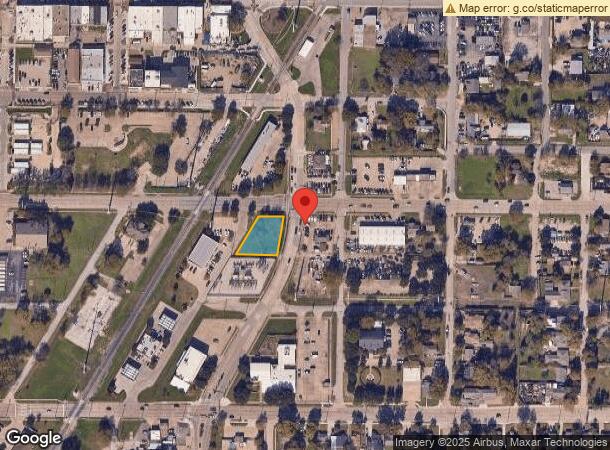  404 W Avenue B, Garland, TX Parcel Map