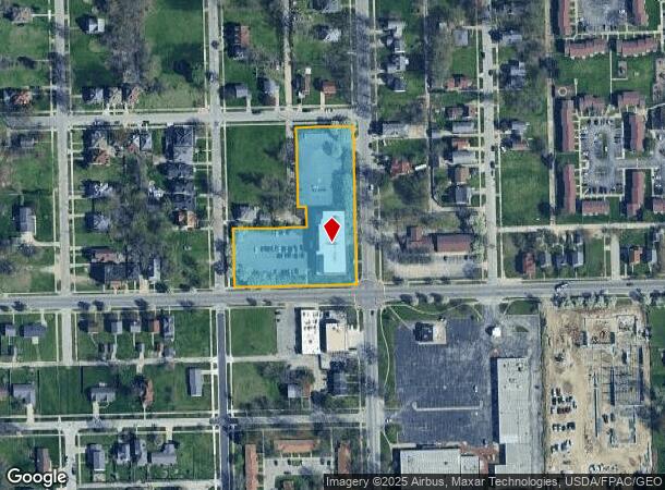  2203 Franklin Ave, Toledo, OH Parcel Map