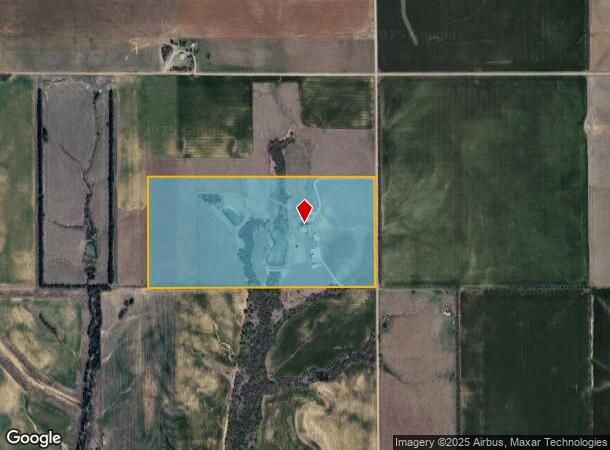  1051 N Blackstone Rd, Milton, KS Parcel Map