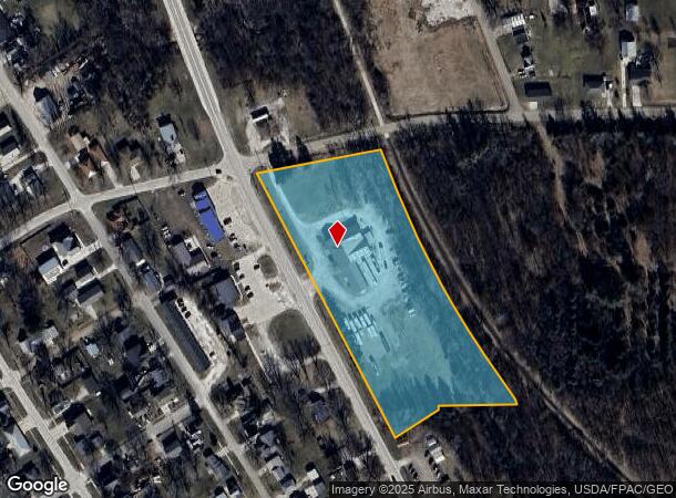 520 Franklin St, Center Point, IA Parcel Map