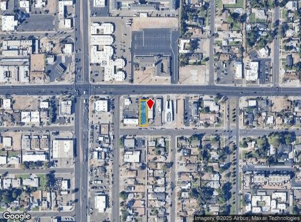  253 W University Dr, Mesa, AZ Parcel Map