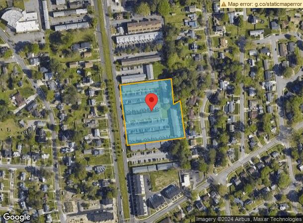  8534 Chesapeake Blvd, Norfolk, VA Parcel Map