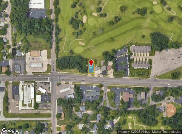  291 Columbia Ave E, Battle Creek, MI Parcel Map