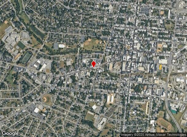  216 W Patrick St, Frederick, MD Parcel Map