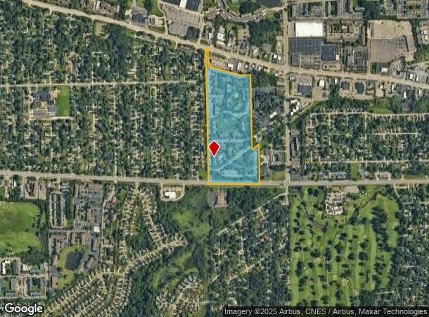  4854 Washtenaw Ave, Ann Arbor, MI Parcel Map