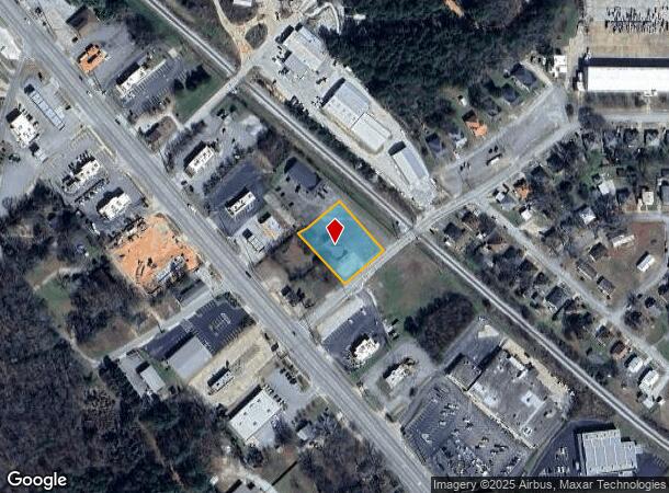  5 Seaboard St, Elberton, GA Parcel Map