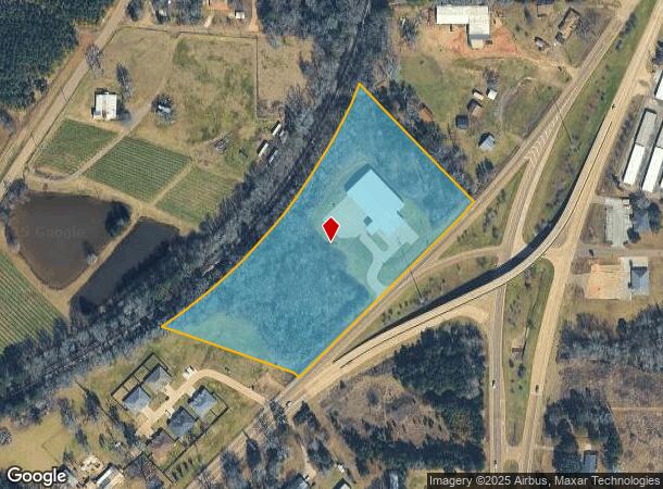  1250 State Highway 155 N, Gilmer, TX Parcel Map