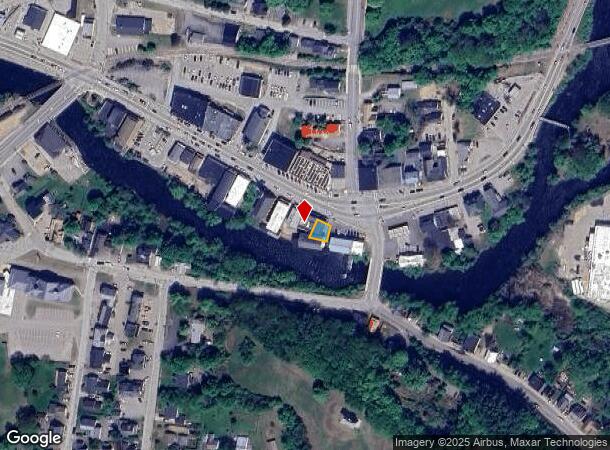 262 Main St, Tilton, NH Parcel Map