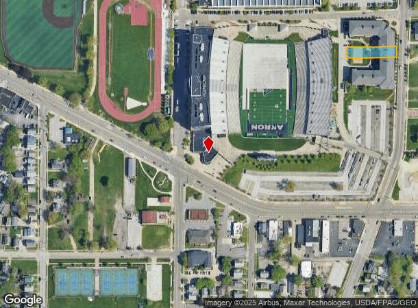 375 E Exchange St, Akron, OH Parcel Map