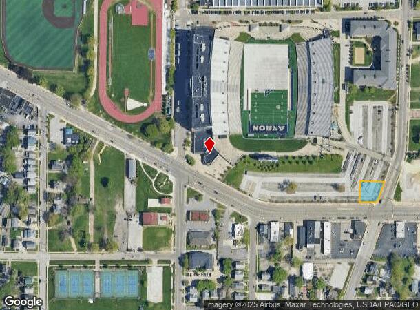  375 E Exchange St, Akron, OH Parcel Map