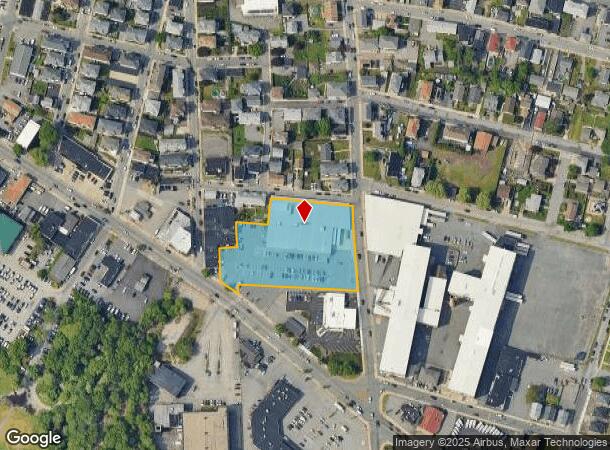  866 Pleasant St, Fall River, MA Parcel Map