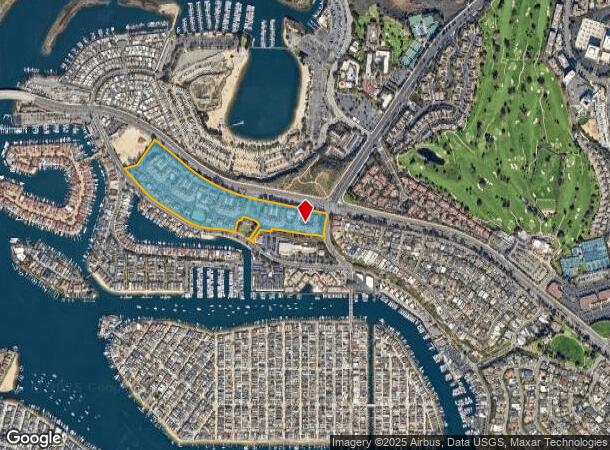  171 Promontory Dr W, Newport Beach, CA Parcel Map