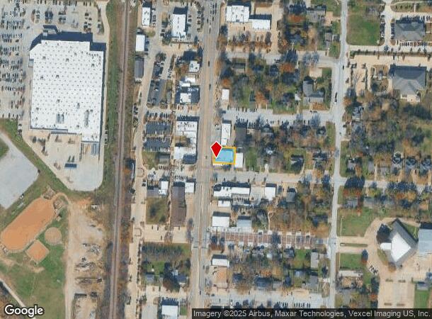  159 S Main St, Keller, TX Parcel Map