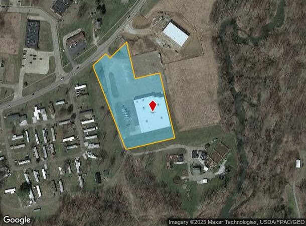  825 Valley St, Minerva, OH Parcel Map