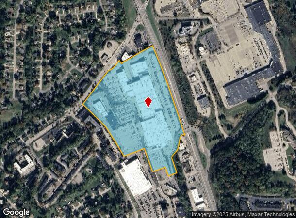  6210 Northway Dr, Pittsburgh, PA Parcel Map